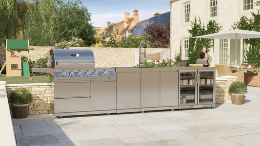Whistler Grills - Oaksey 4 Burner Pre-Built Outdoor Kitchen