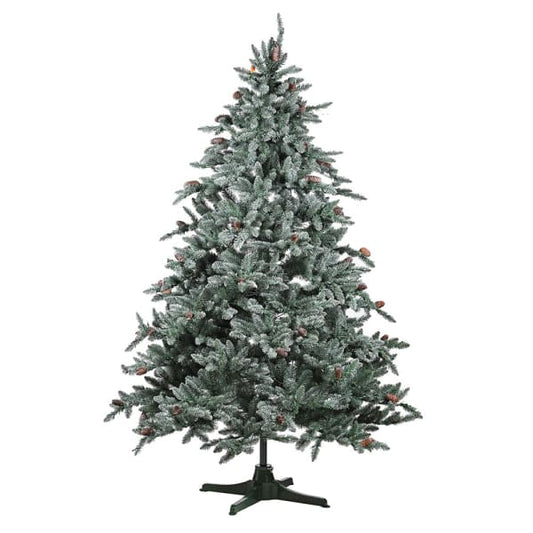 7ft Rotating Lit Pine Tree