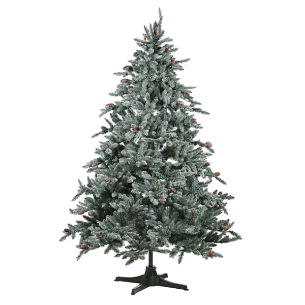 7ft Rotating Lit Pine Tree