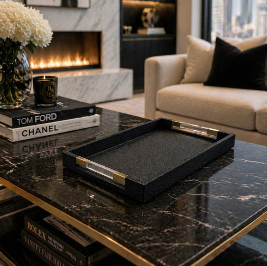 Small Shagreen Effect Tray