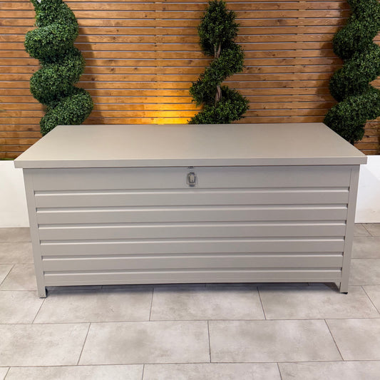 Chimes - Aluminium Cushion Storage Box - Cream