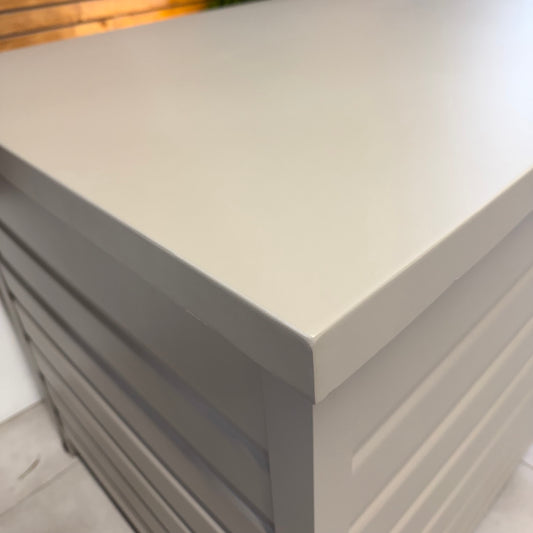 Chimes - Aluminium Cushion Storage Box - Cream