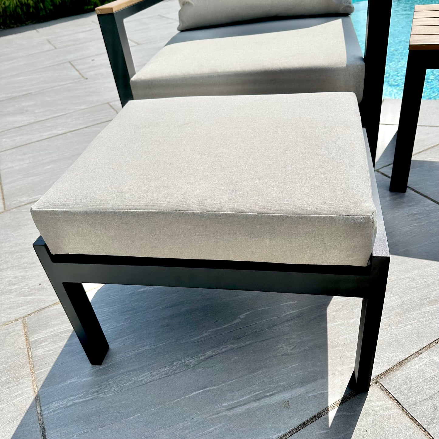 Nova - Heidi 5pc Lounging Set with Square Side Table - LOW STOCK