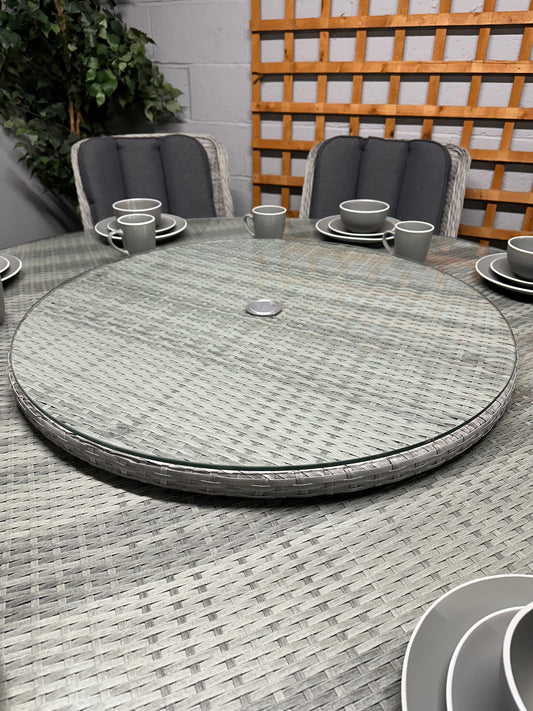 Stone Grey 90cm Lazy Susan