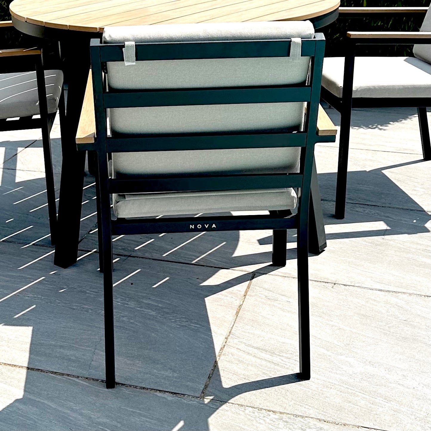 Nova - Heidi 4 Seat Round Dining Set - LOW STOCK