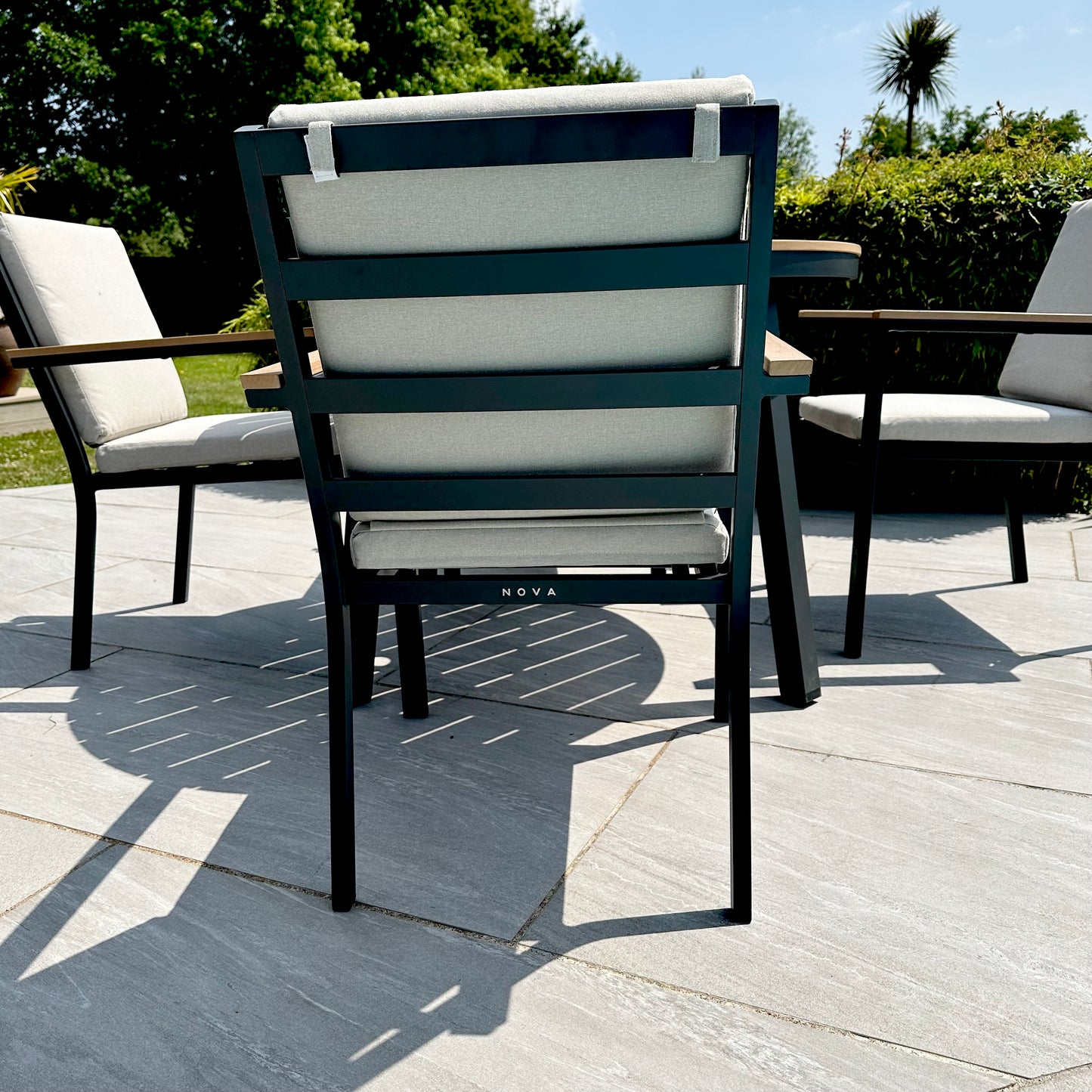 Nova - Heidi 4 Seat Round Dining Set - LOW STOCK