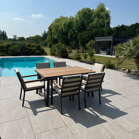 Nova - Heidi 6 Seat Rectangular Dining Set