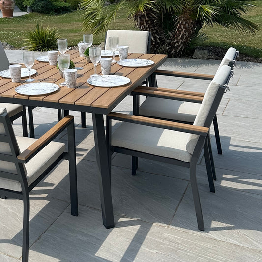 Nova - Heidi 6 Seat Rectangular Dining Set