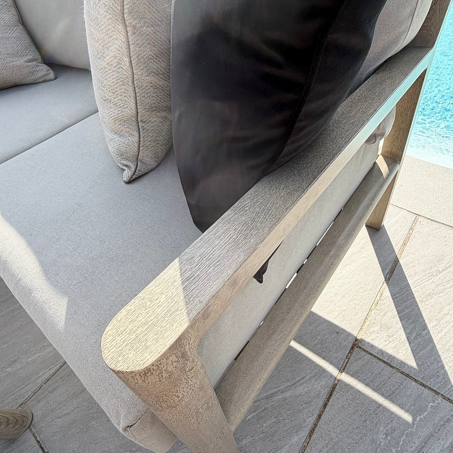 Nova - Eleanor Corner Sofa Set with Square Footstool