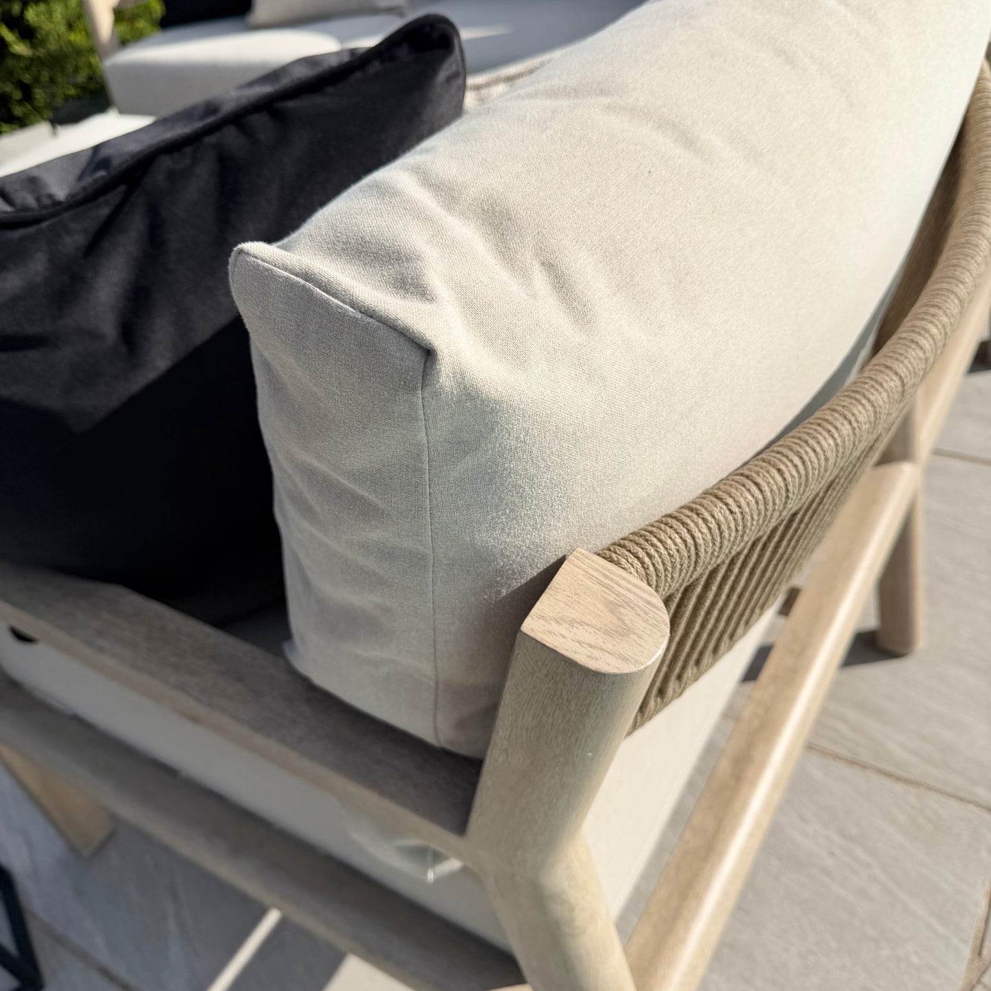 Nova - Eleanor Corner Sofa Set with Square Footstool