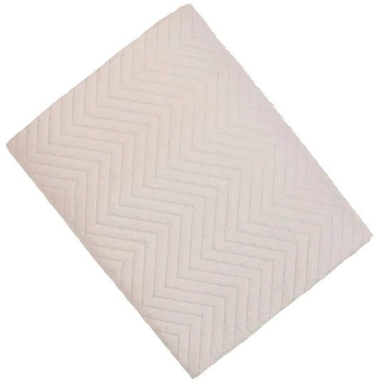 Chimes - Chevron Taupe King Quilt