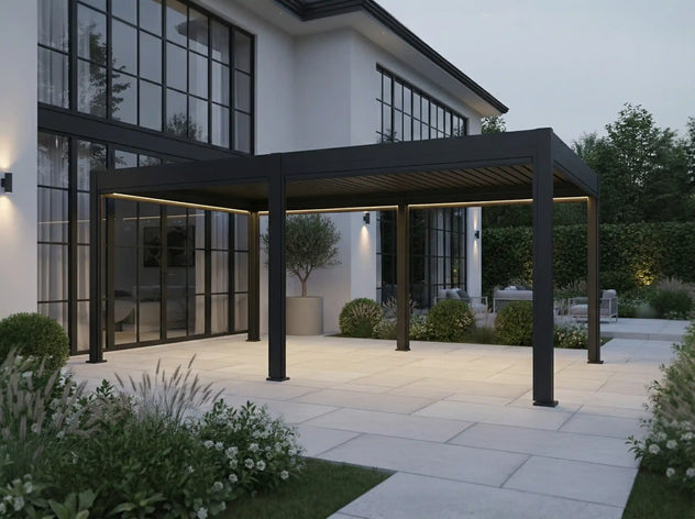 Subcategory – Rivaro Deluxe Motorised LED Pergolas