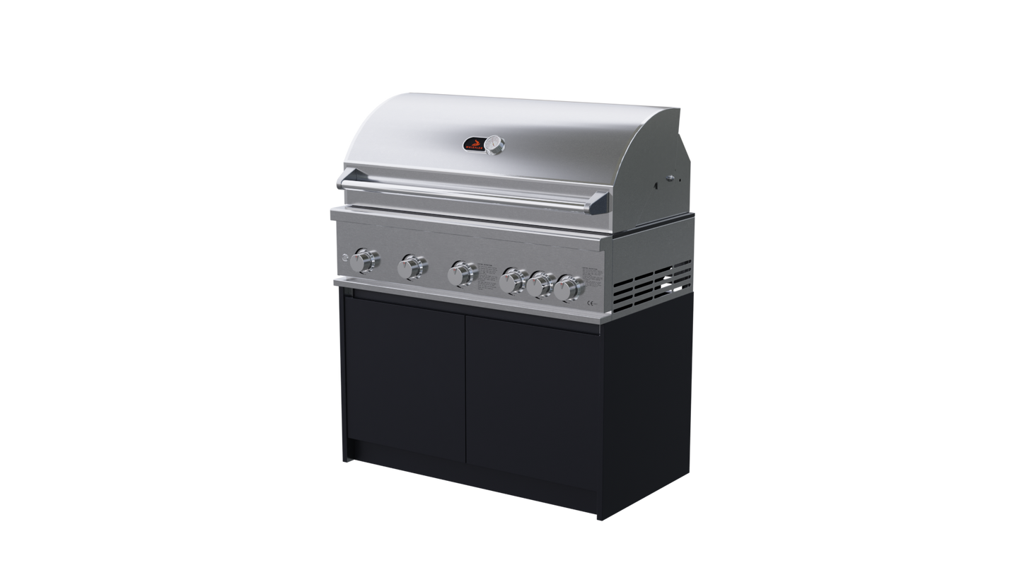 Whistler Grills - Fairford Cabinet for Burford 5 BBQ - Black