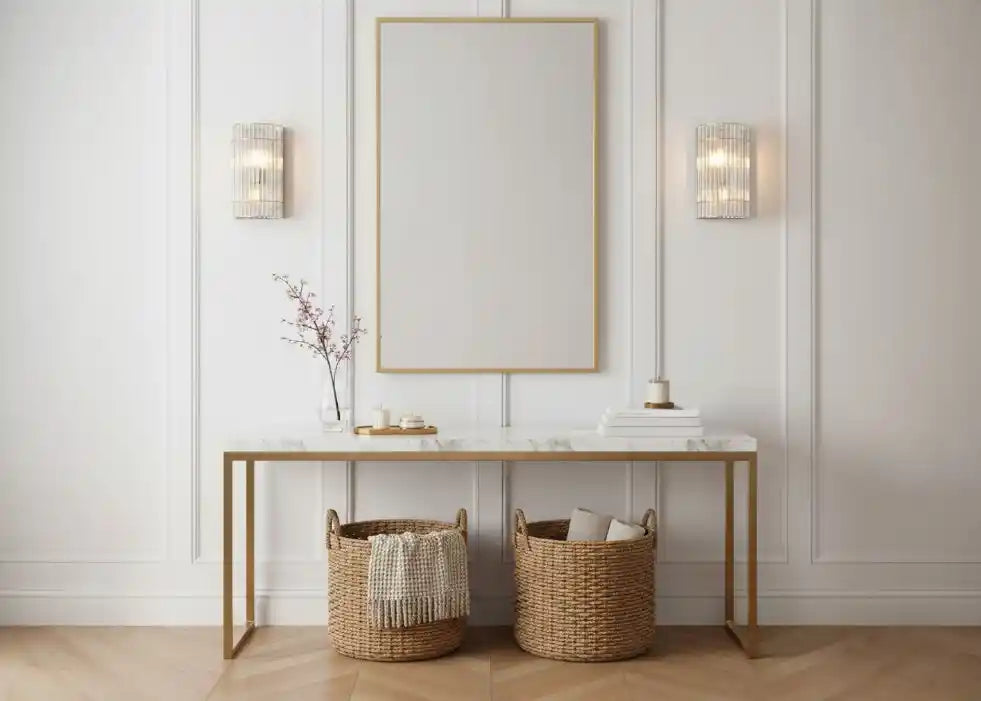 Marlie Antique Brass Finish Wall Lamp