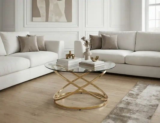 Reina Gold Coffee Table