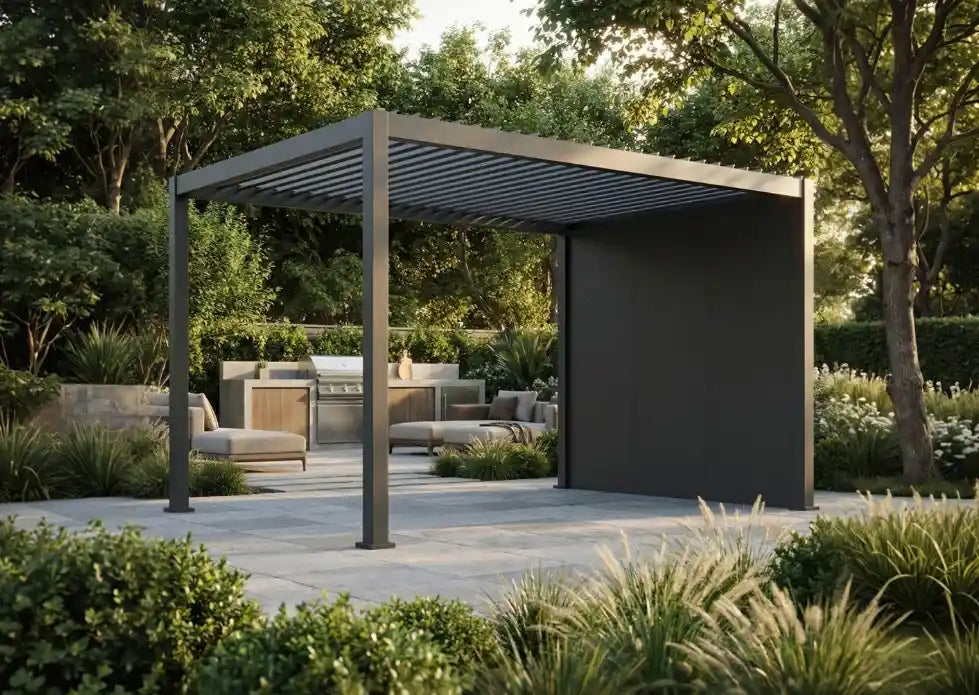 Nova - Titan 1.2M Solid Insulated Side Wall Panel - Grey