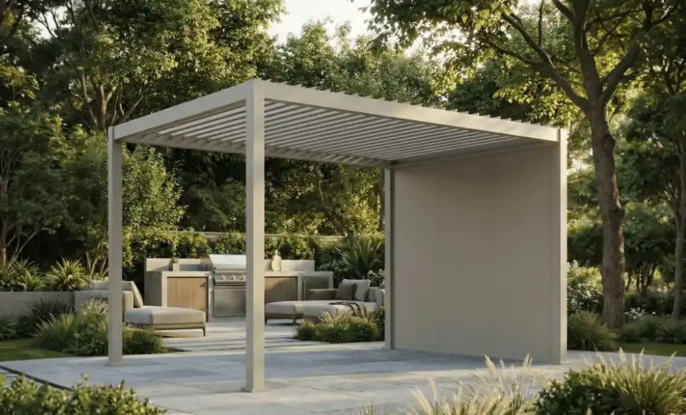 Nova - Titan 1.2M Solid Insulated Side Wall Panel - Pebble