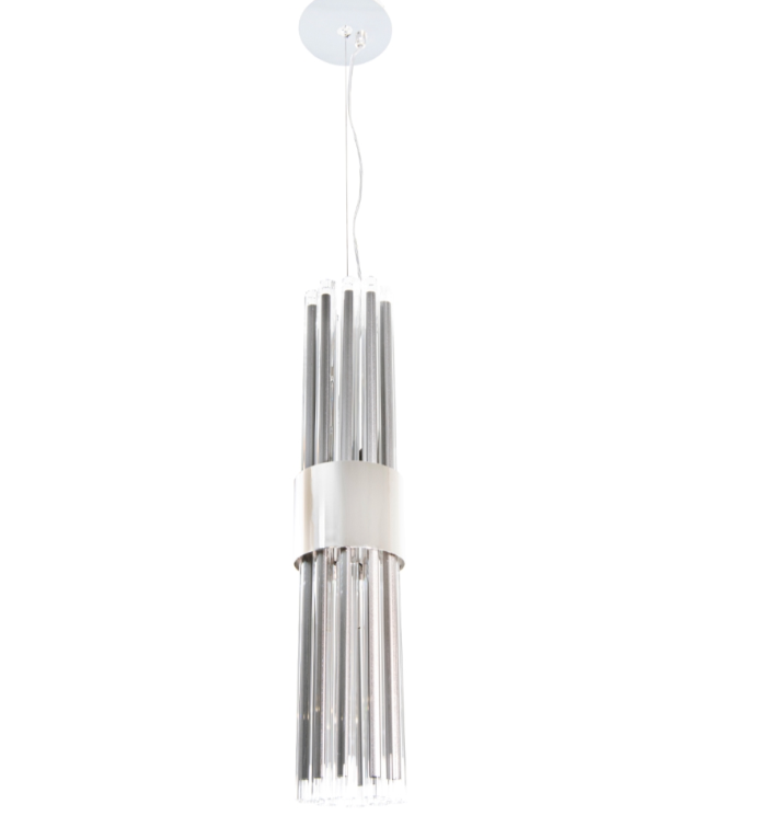 Antoinette Nickel Finish Pendant