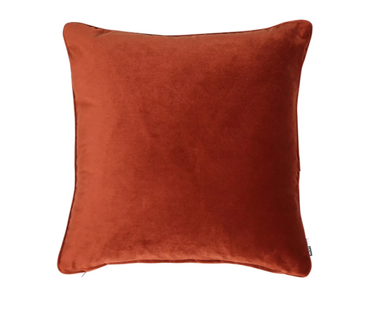 Malini Large Luxe Paprika Cushion 50 x 50