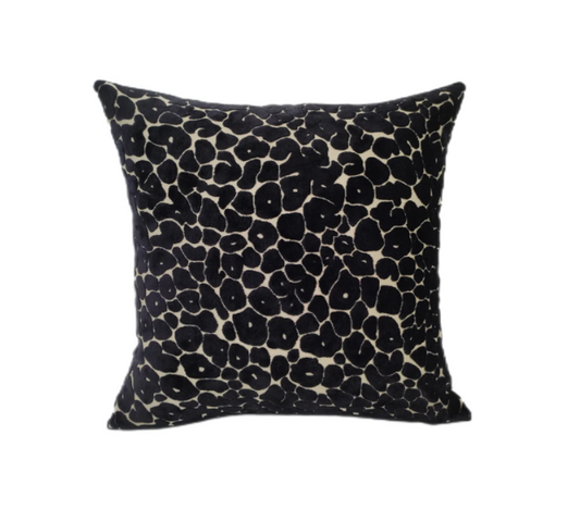 Chimes-Paul Moneypenny Spoton Black Cushion 43 x 43