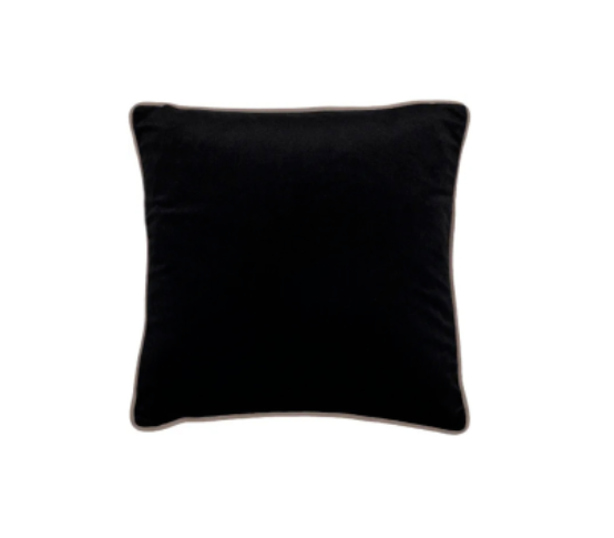 Chimes-Paul Moneypenny Twofaced Black & Cream Cushion 59 x 59