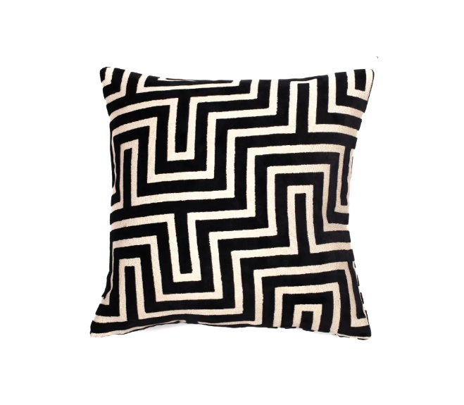 Paul Moneypenny Amazing Black Cushion 43 x 43