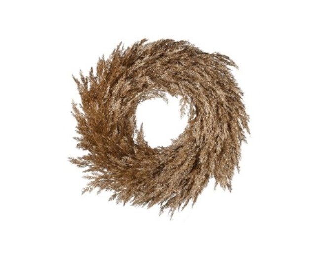Gold Pampas Wreath