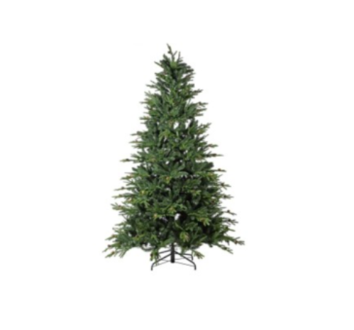 7ft Lit Rotating Xmas Tree
