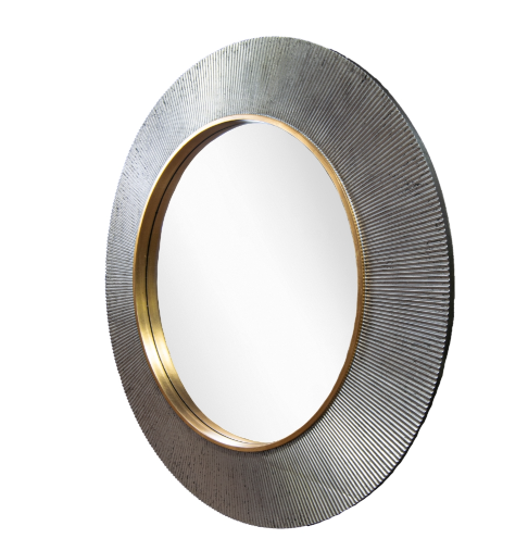 Ellen Silver Finish Wall Mirror