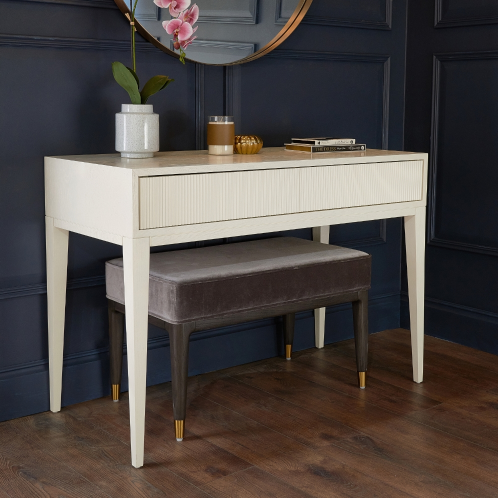 Riva RVA White Finish Dressing Table
