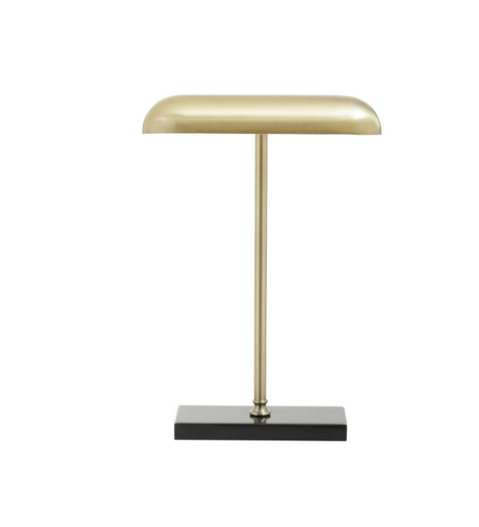 Bailey Brass Finish Desk Lamp