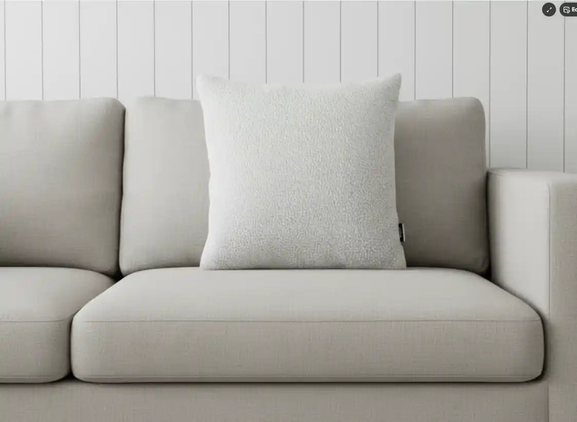 Chimes  - Bingham cream Cushion 43 x 43