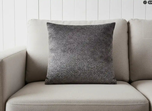 Chimes - Bingham Silver Cushion 43 x 43