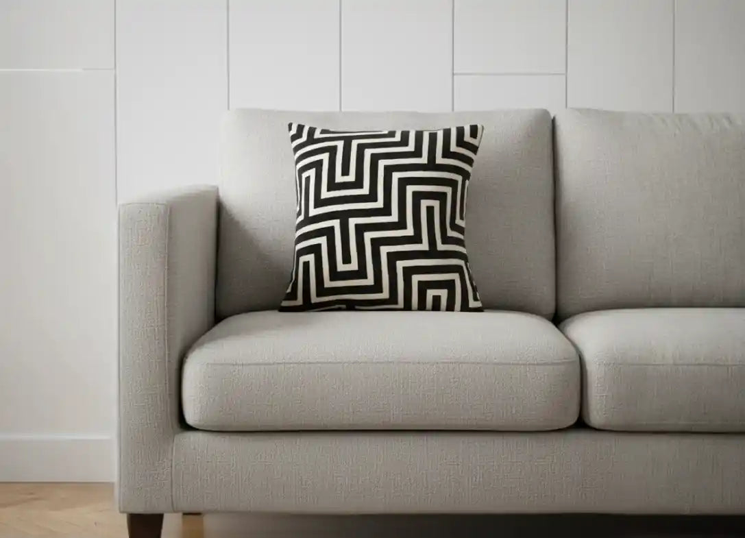 Chimes-Paul Moneypenny Amazing Black Large Cushion