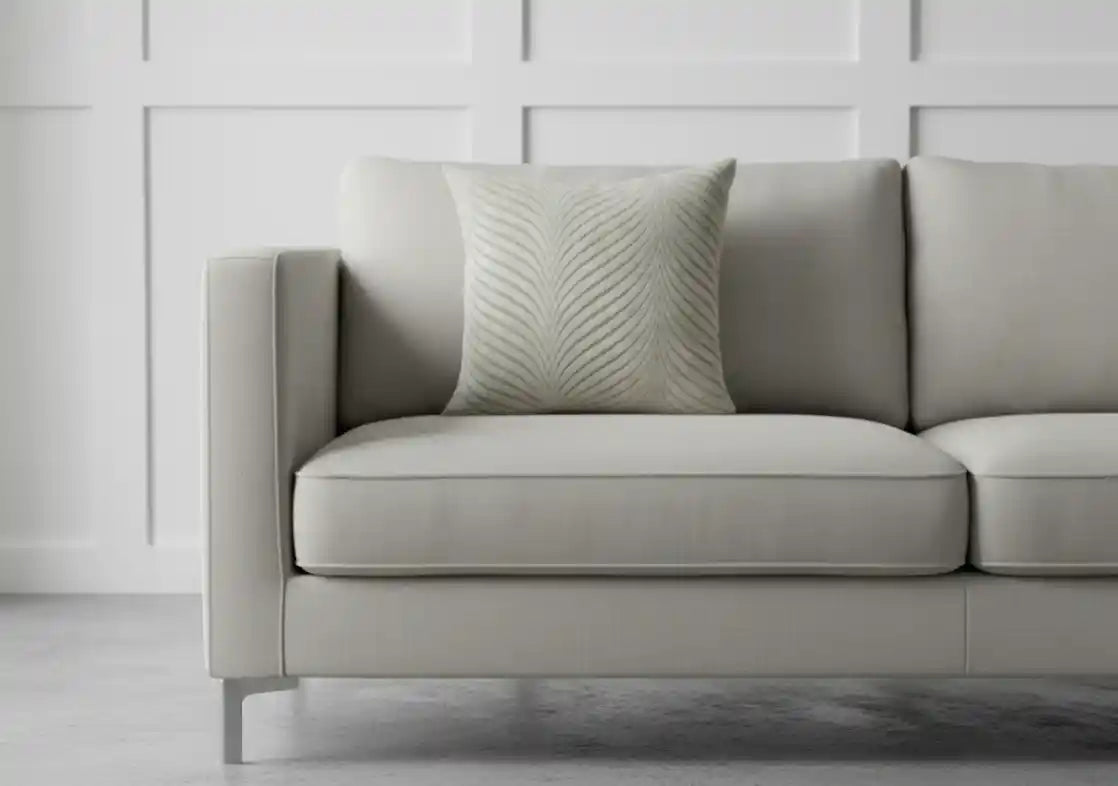 Malini Rada Large Ivory Cushion 56 X 56
