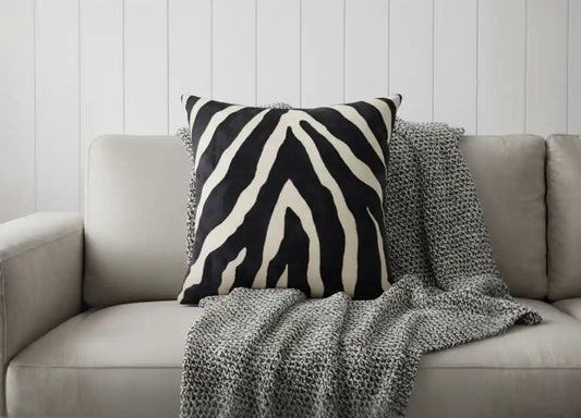 Chimes-Paul Moneypenny Zebedeedodah Black Cushion