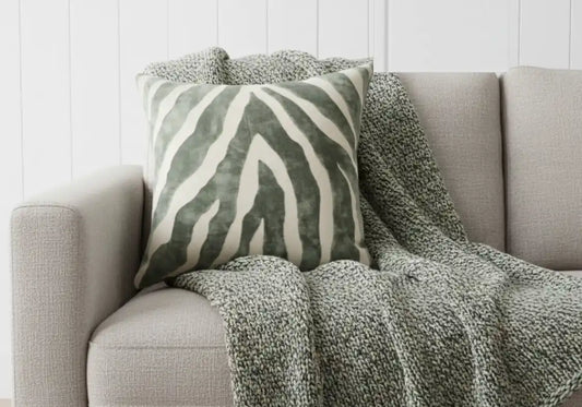 Chimes-Paul Moneypenny Zebedeedodah Sage Cushion