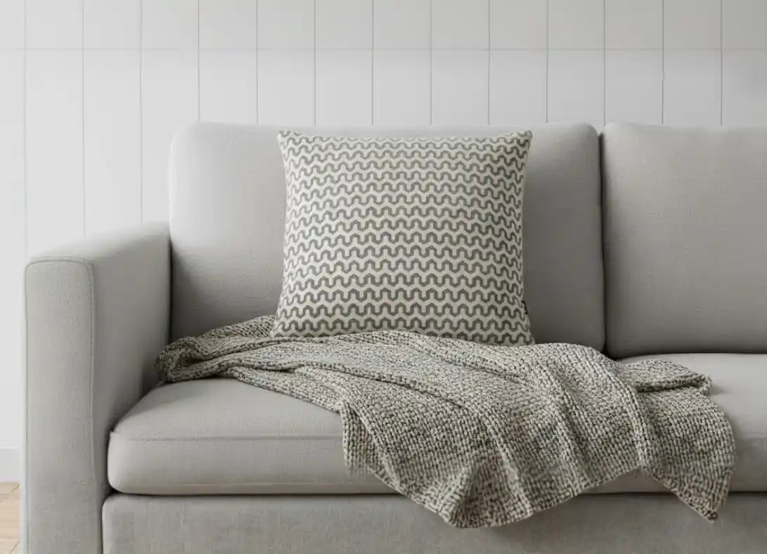 Chimes - Oslo Cream cushion 43 x 43