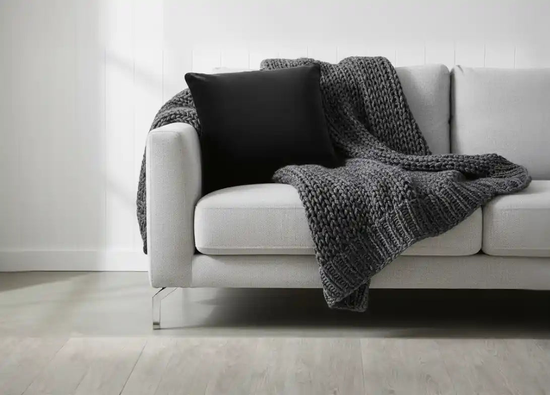 Chimes - Luxe Black Cushion 50 x 50
