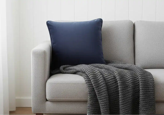 Chimes - Luxe Navy Cushion 43 x43