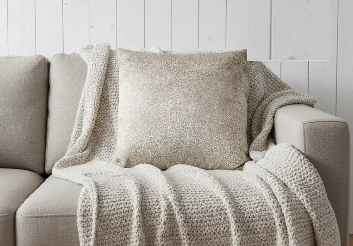 Chimes - Bingham Taupe Cushion 43 x 43