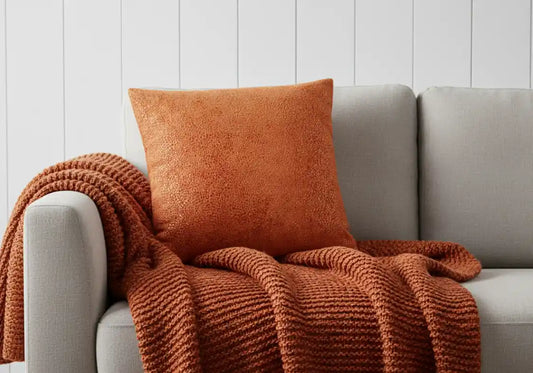 Chimes - Bingham Orange Cushion 43 x 43