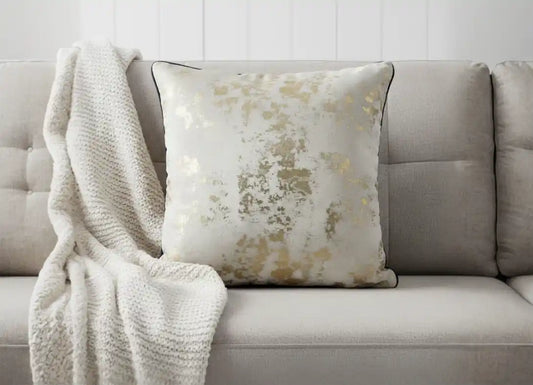 Chimes-Paul Moneypenny Spoiltrotten Gold Cushion