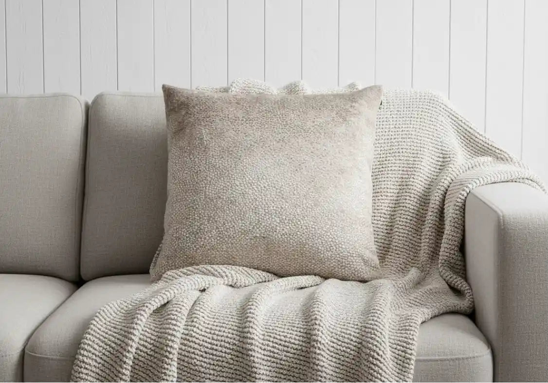 Chimes - Bingham Taupe Cushion 56 x 56