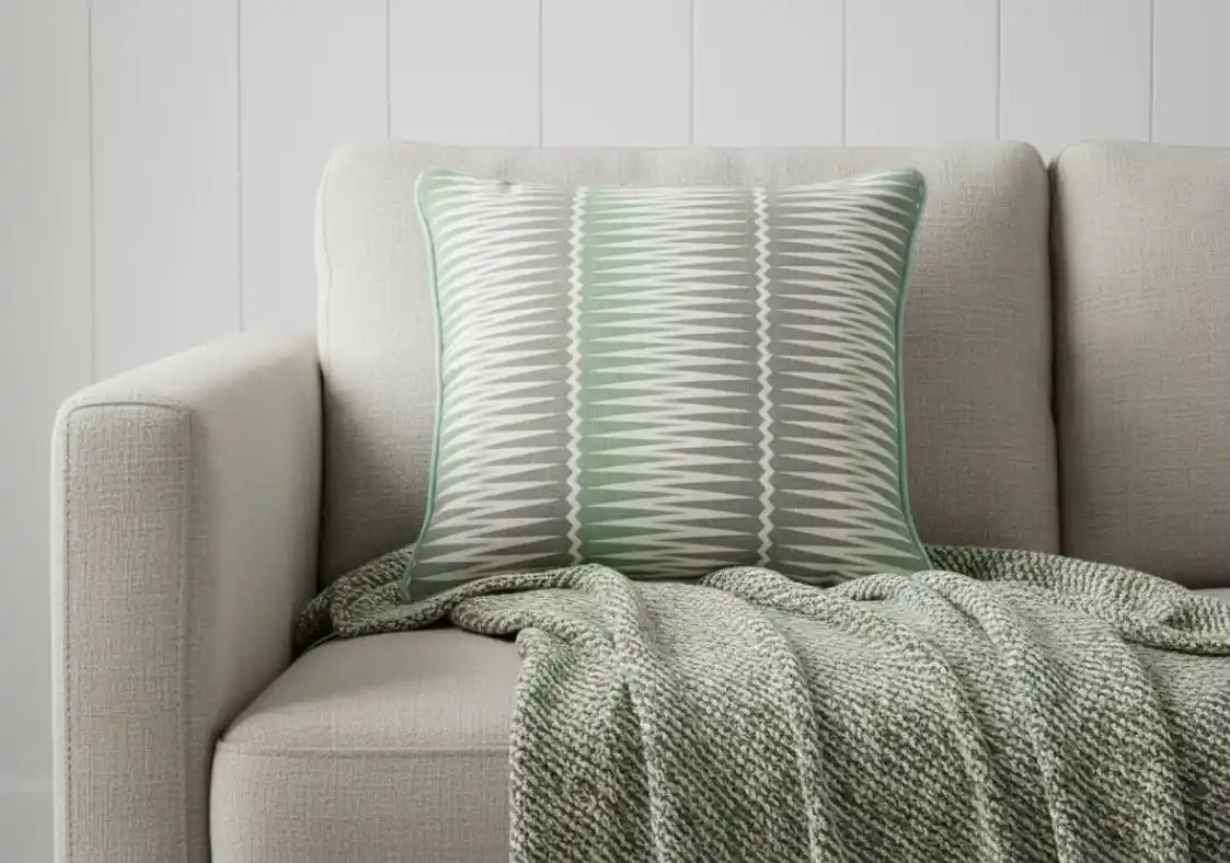 Chimes - Magnus Mint Cushion 45 x 45