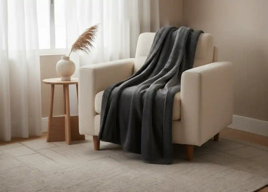 Cosy Throw Slate