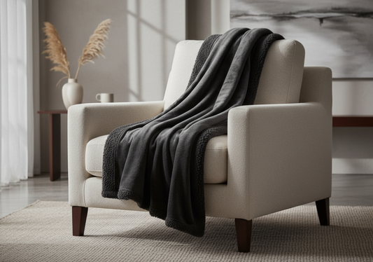 Cosy Throw Black