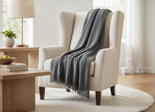Chimes Serena Slate Throw