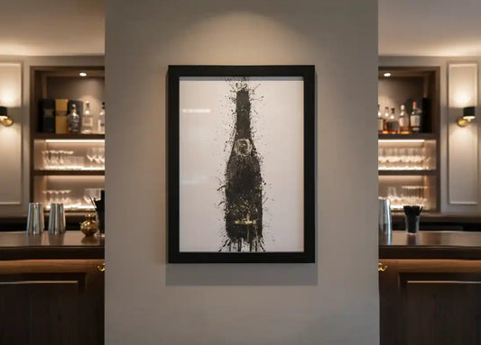 Chimes - Champagne Print