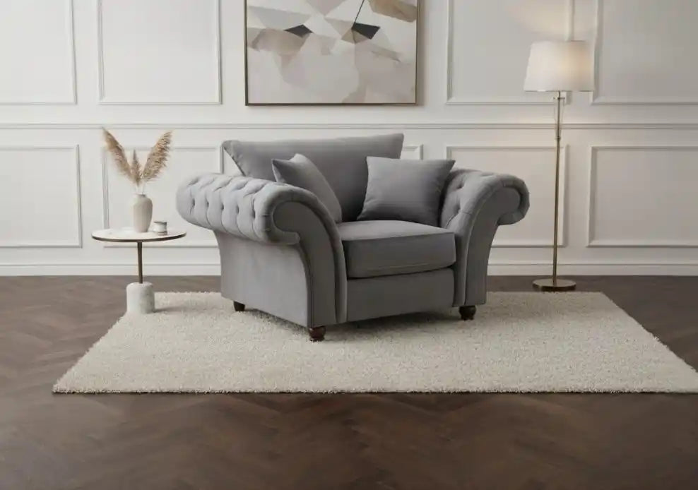 Chimes - Belvedere Armchair - Charcoal Grey